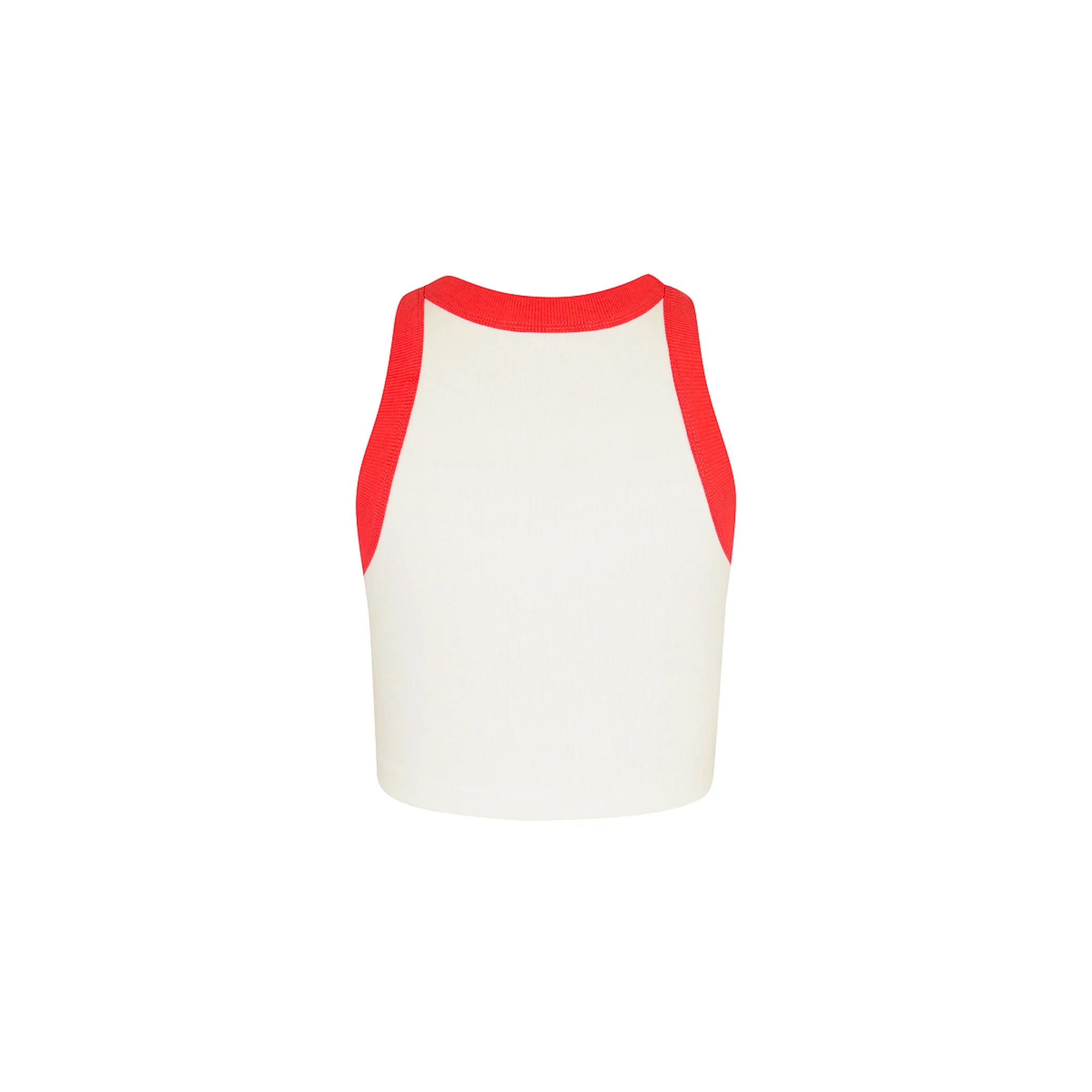 Bind Crop Tank Top - Hibiscus Kisses - Image 10