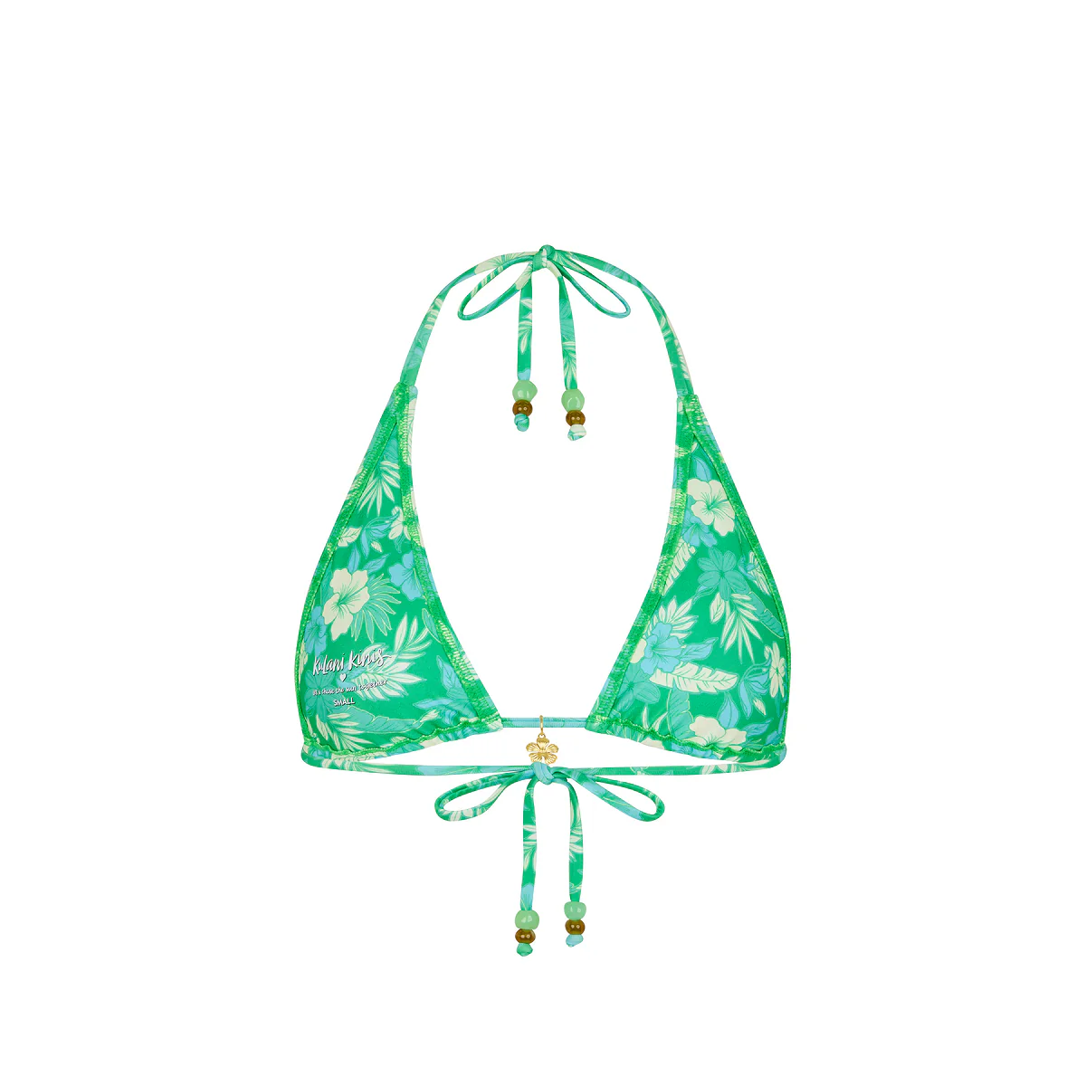 Classic Tie Halter Bikini Top - Barefoot Breeze - Image 11