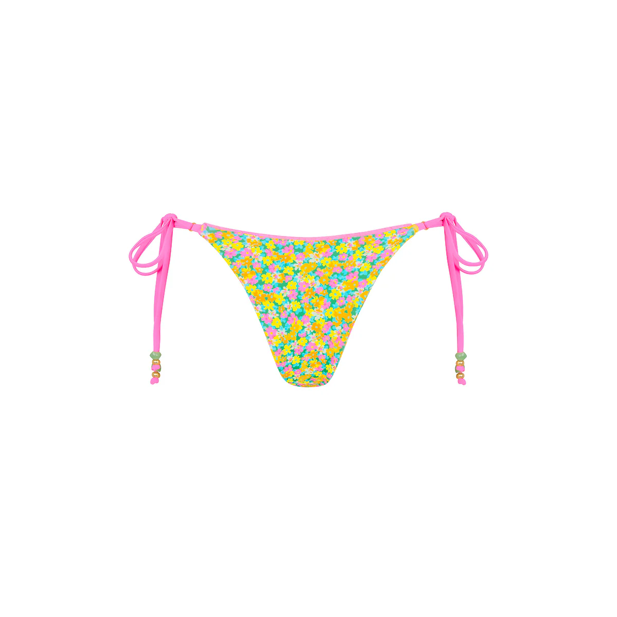 Decorative Thong Tie Side Bikini Bottom - Hula Honey - Image 11