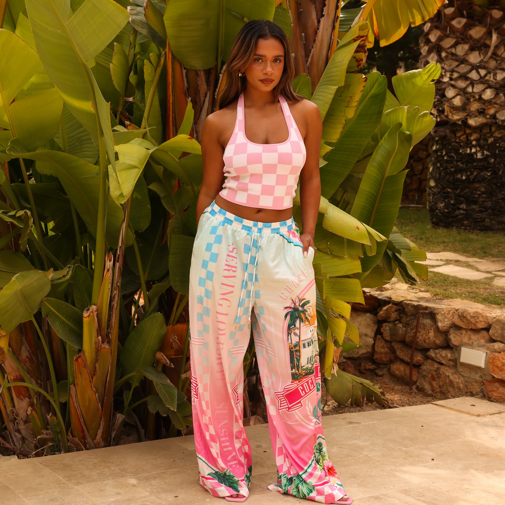 Drawstring Resort Pants - Serving Sunsets - Image 7