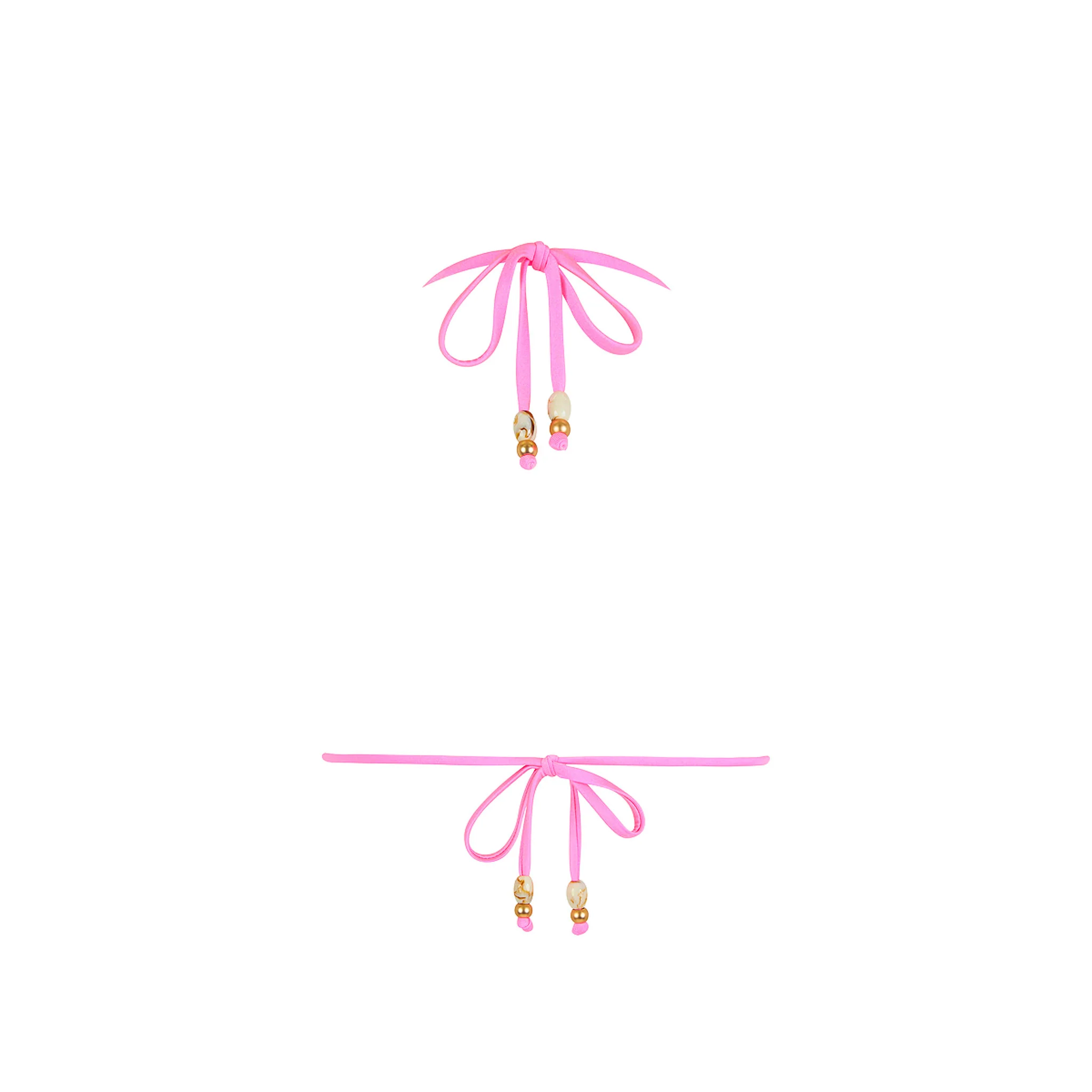 Lettuce Edge Bralette Bikini Top - Tropical Haven - Image 12