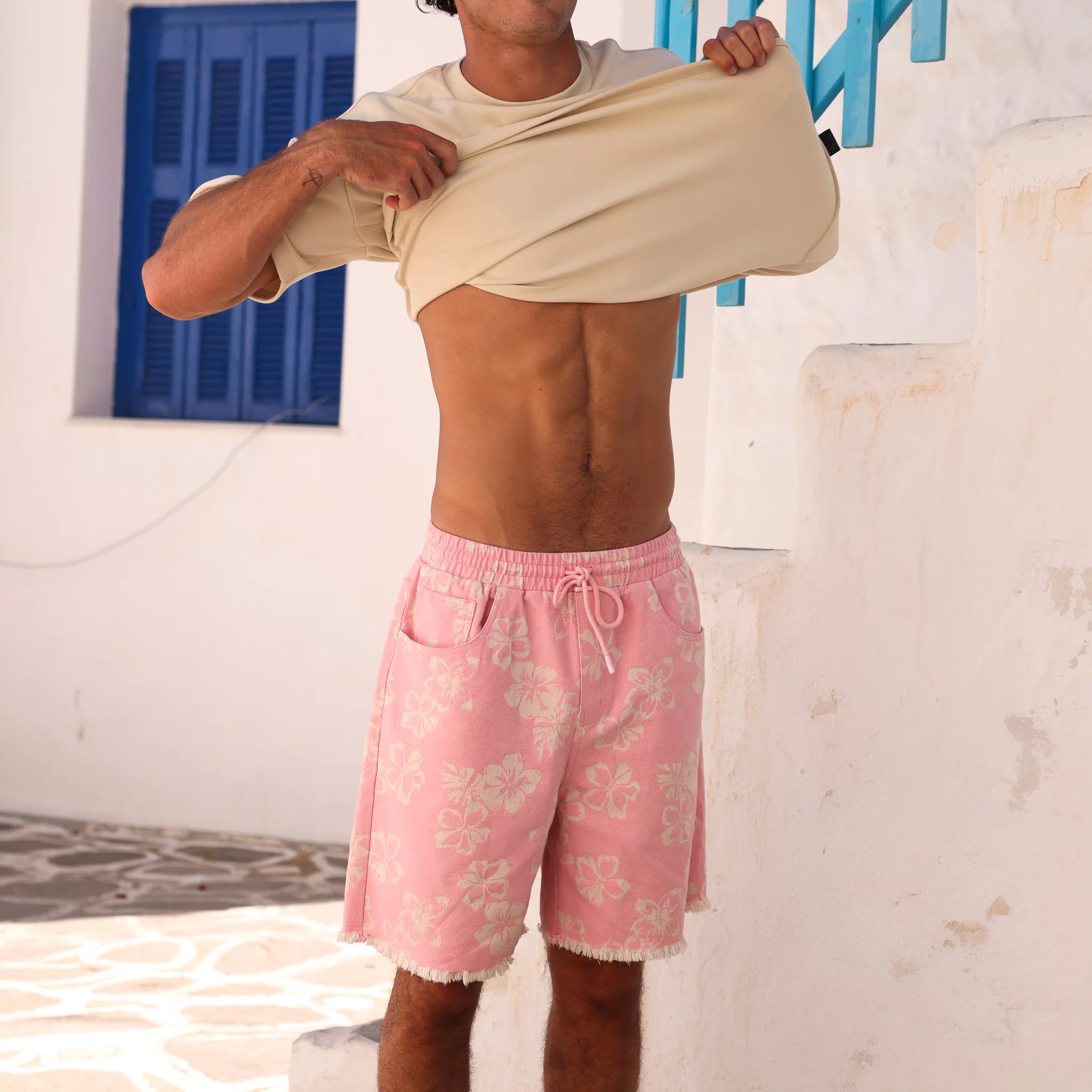 Men's Casual Denim Shorts - Pixie Denim - Image 4