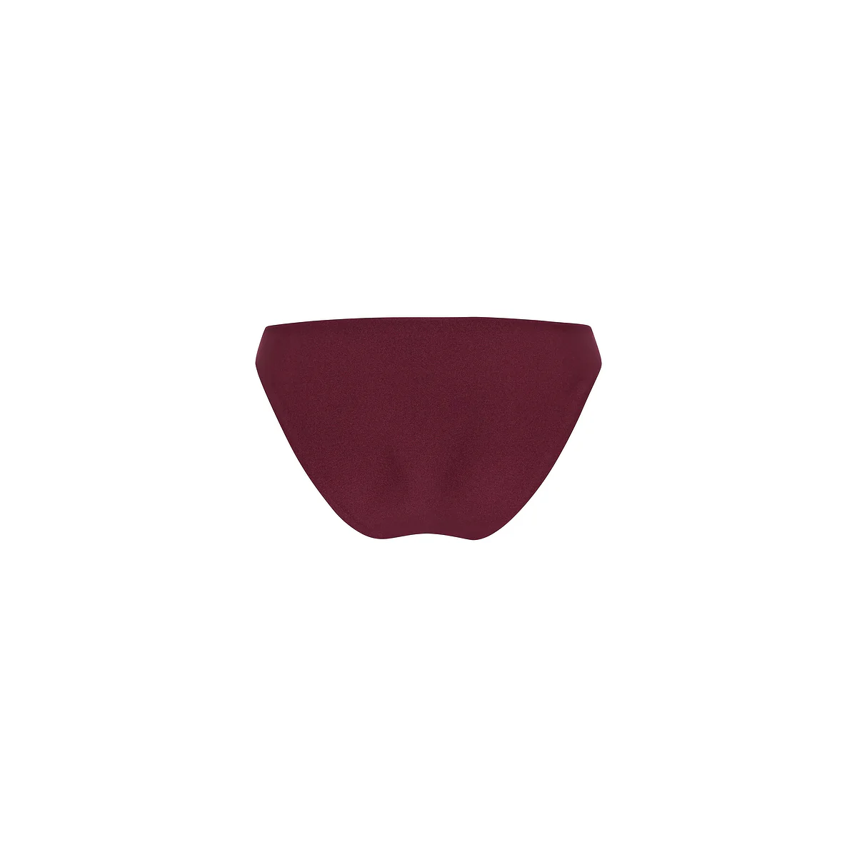 Minimal Full Coverage Bikini Bottom - Sangria - Image 10