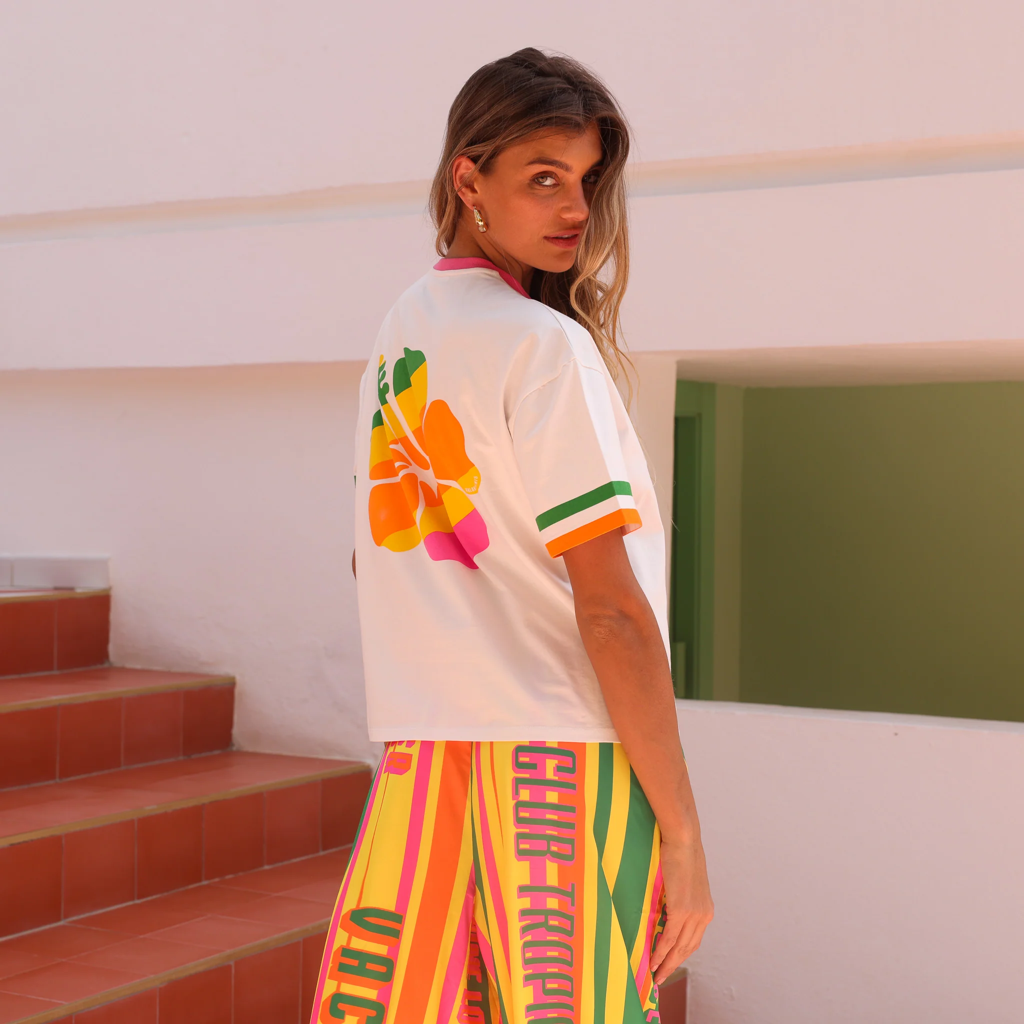 Retro Boyfriend Tee - Vacation Vibes - Image 9