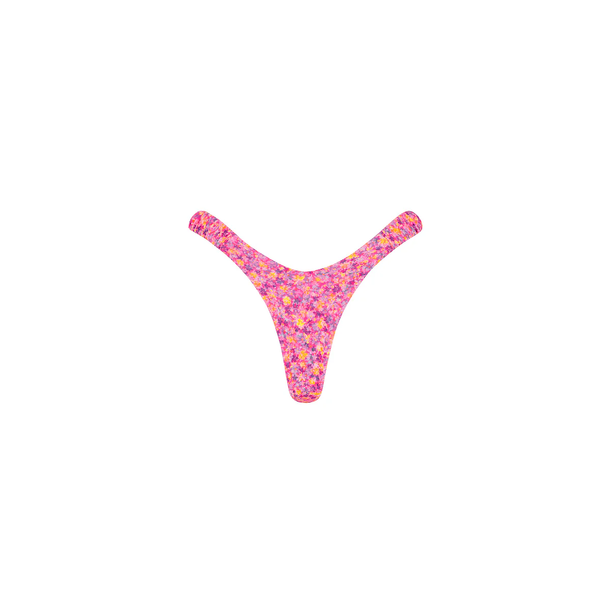 Retro Y Thong Bikini Bottom - Gelato Bloom - Image 10