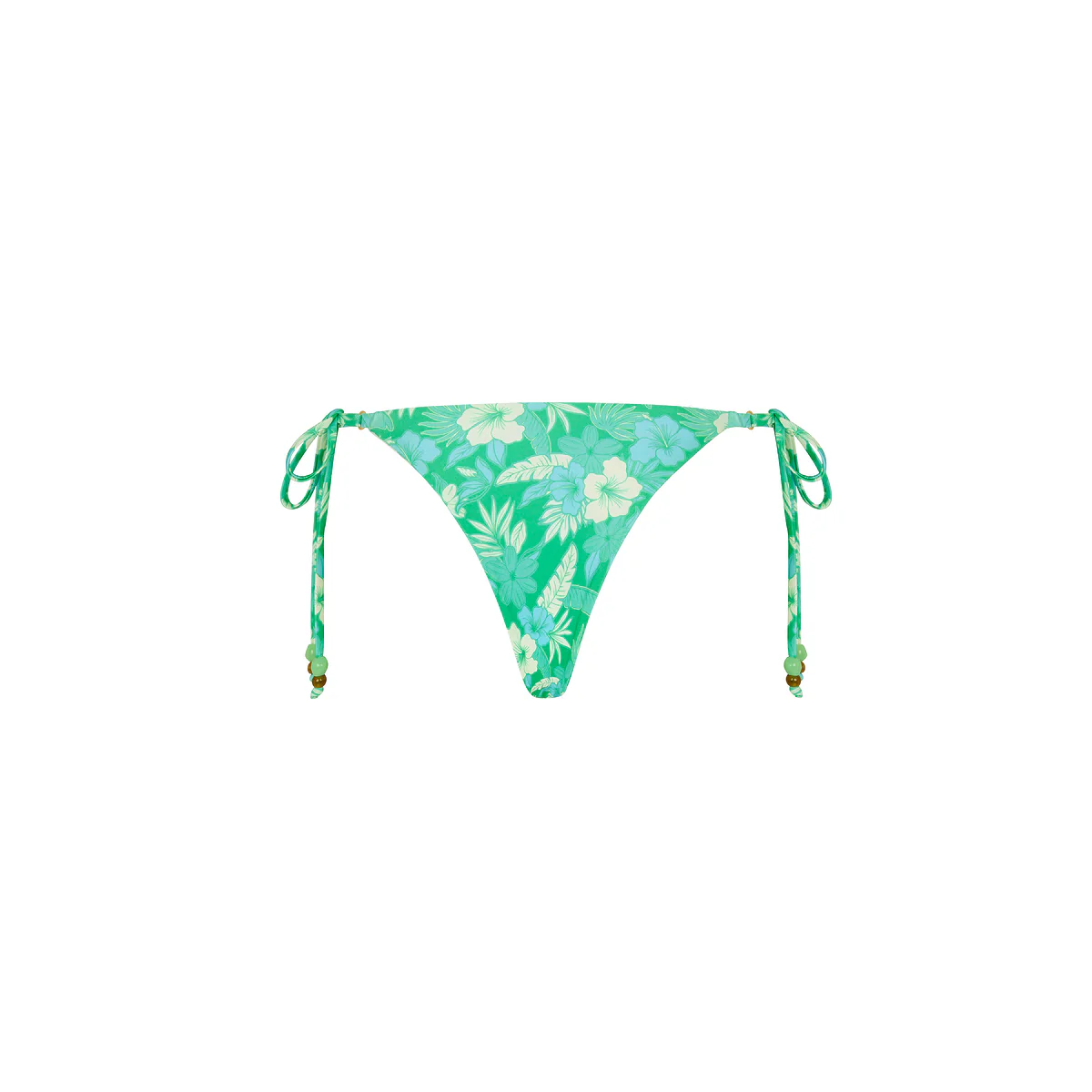 Thong Tie Side Bikini Bottom - Barefoot Breeze - Image 9
