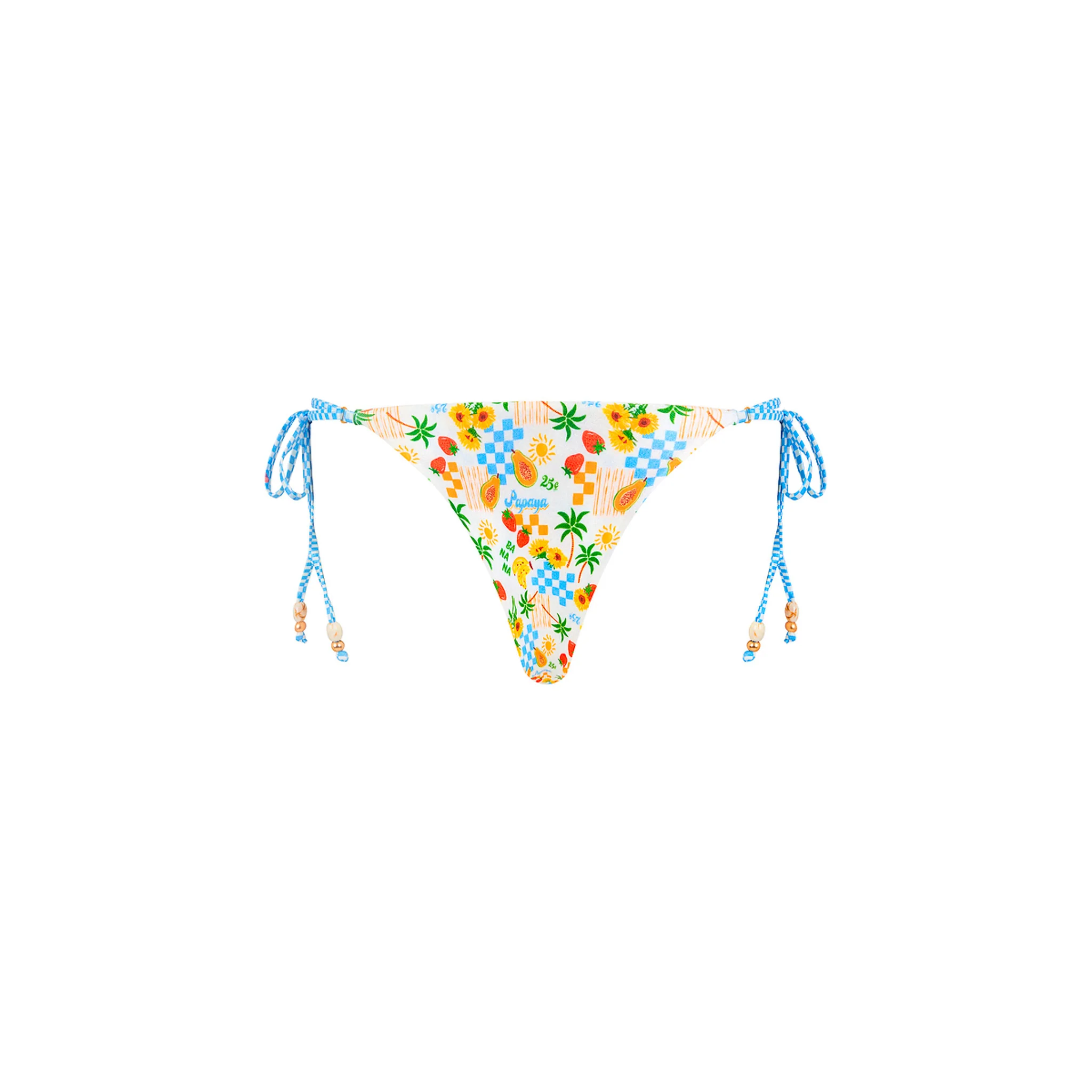 Thong Tie Side Bikini Bottom - Suncatcher - Image 9