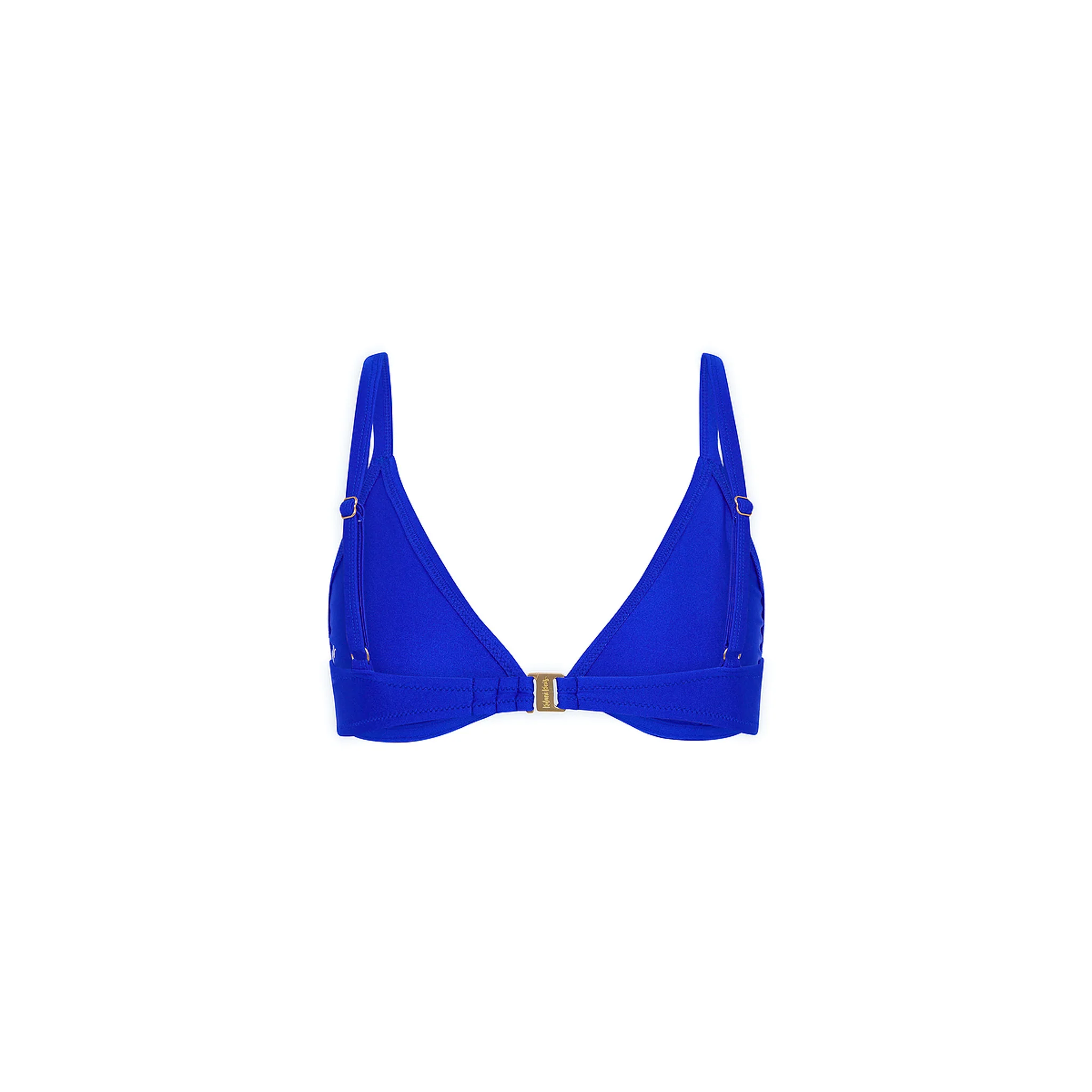 Underwire Triangle D+ Cup Bikini Top - Blue Lagoon - Image 10